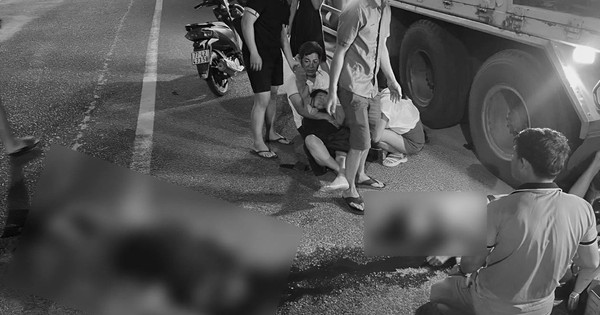 Hai người thương vong sau cú tông đuôi xe tải đang đỗ trên đường