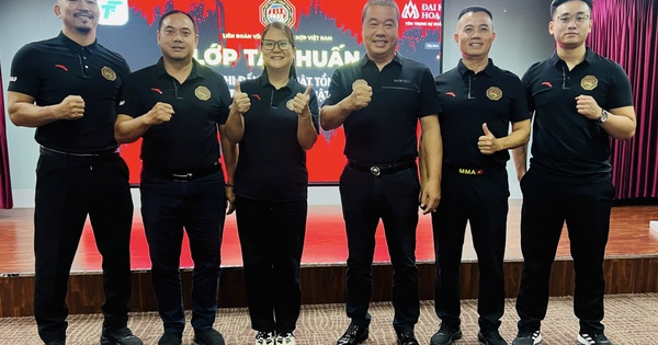 Khai giảng Lớp tập huấn Luật thi đấu MMA Việt Nam 2025 tại TP HCM