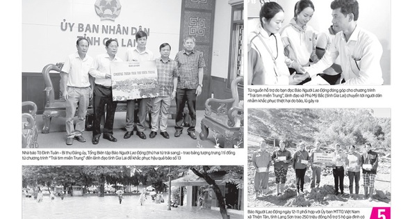 Báo in ngày 13-11: Trao yêu thương, gửi hy vọng