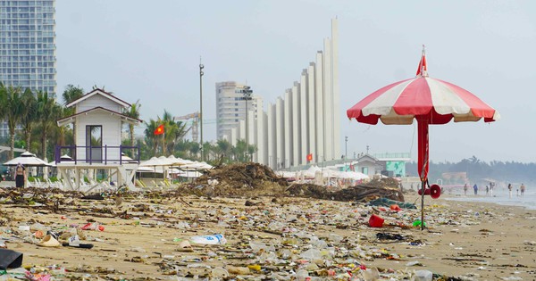 Hình ảnh Bãi Sau Vũng Tàu "ngập ngụa" trước làn sóng rác thải đại dương