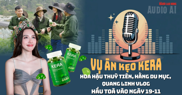 Audio: Hôm nay, Hoa hậu Thùy Tiên, Hằng Du Mục, Quang Linh Vlogs hầu tòa