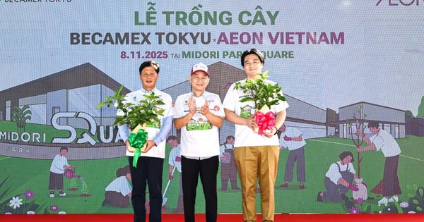 BECAMEX TOKYU và AEON Việt Nam tổ chức ngày hội trồng cây