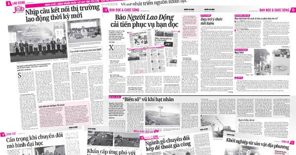 Báo Người Lao Động cải tiến phục vụ bạn đọc