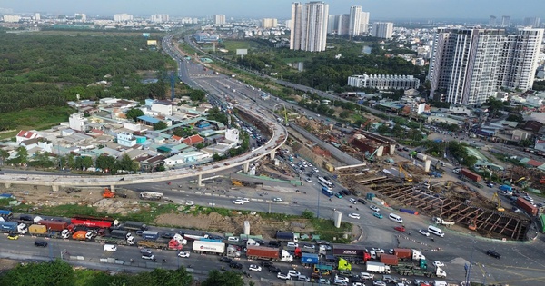 Hình ảnh công trường nút giao An Phú những ngày cuối năm