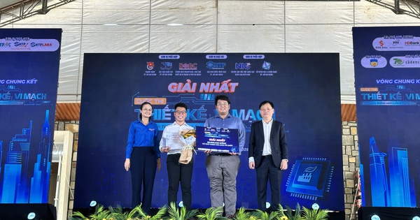 Trao giải cuộc thi Thiết kế vi mạch cho đô thị thông minh