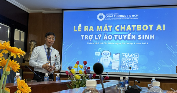 Một trường đại học ở TP HCM ra mắt trợ lý "ảo" hỗ trợ tuyển sinh