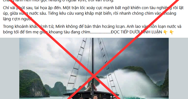Cẩn thận bị xử lý hình sự khi lan truyền sai sự thật vụ lật tàu ở Quảng Ninh
