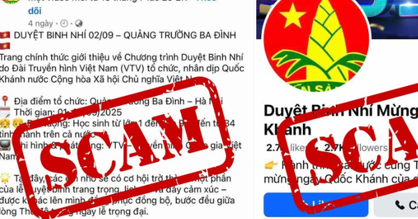 Xuất hiện chiêu trò lừa phụ huynh đăng ký “duyệt binh nhí”