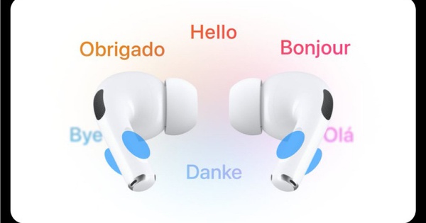 Tai nghe Apple AirPods đời 2025 sắp có tính năng dịch trực tiếp?