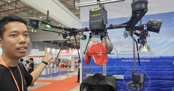 Cận cảnh UAV trị giá hàng tỉ đồng do Việt Nam chế tạo