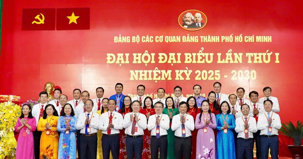 Ra mắt Bí thư và 5 Phó Bí thư đảng ủy các cơ quan Đảng TP HCM nhiệm kỳ 2025 - 2030
