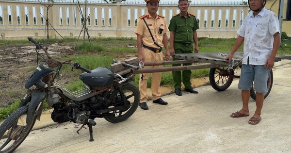 CSGT Huế xử lý phương tiện tự chế tiềm ẩn nguy cơ tai nạn giao thông