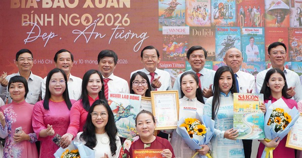 Báo Người Lao Động đoạt giải Nhì bìa báo Xuân Bính Ngọ 2026