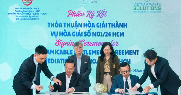 UBND TPHCM và VWS ký kết thỏa thuận hòa giải thành