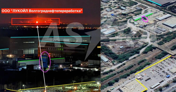 Ukraine phóng hơn trăm UAV vào Nga, nhà máy lọc dầu quan trọng bốc cháy