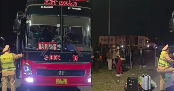 Xe khách 41 chỗ "nhồi" 72 người, chủ xe và tài xế bị phạt gần 200 triệu đồng