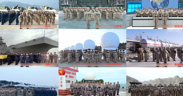 Chủ tịch Tập Cận Bình có mặt tại tòa nhà Bát Nhất, trò chuyện với nhiều quân binh chủng