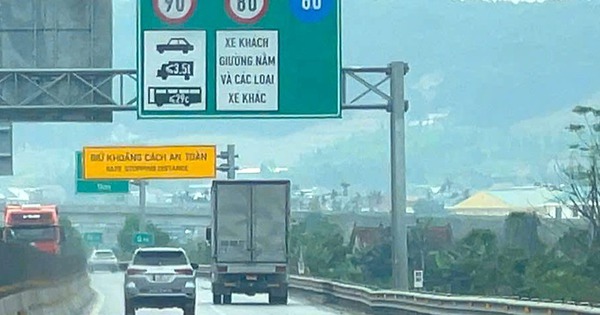 Lái xe khách giường nằm, xe tải cần biết về tốc độ tối đa trên nhiều tuyến cao tốc