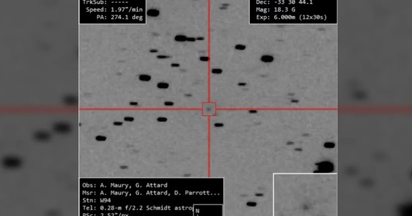 Người Trái Đất sắp thấy được một vật thể mới bằng mắt thường