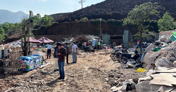 Đà Nẵng: Phát hiện bãi tập kết chất thải không phép ở Bà Nà