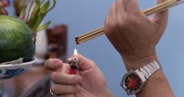 Đốt vàng mã, thắp nhang ngày Tết tránh ảnh hưởng sức khoẻ