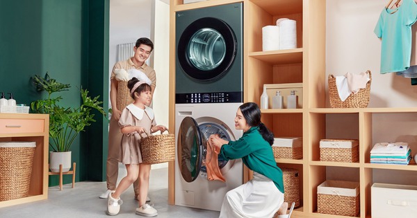 LG bền bỉ dẫn đầu thị trường giặt sấy Việt Nam 9 năm liên tiếp