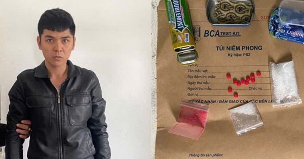 Tuần tra giữa trưa, công an xã bắt quả tang đối tượng có biểu hiện lạ