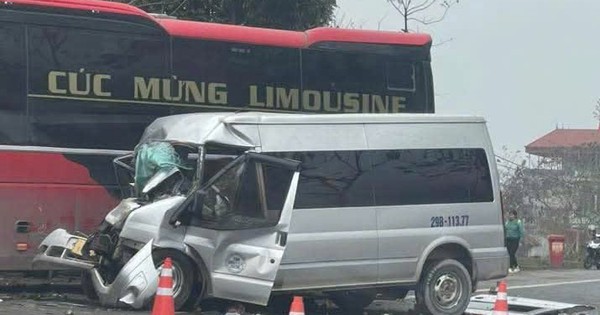 Xác định nguyên nhân vụ 2 xe khách tông trực diện khiến nhiều người thương vong
