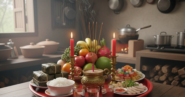 Văn khấn ông Công, ông Táo đầy đủ dành cho người Việt