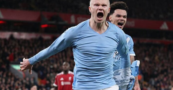 Hạ Liverpool, cả Haaland lẫn Man City cùng đi vào lịch sử