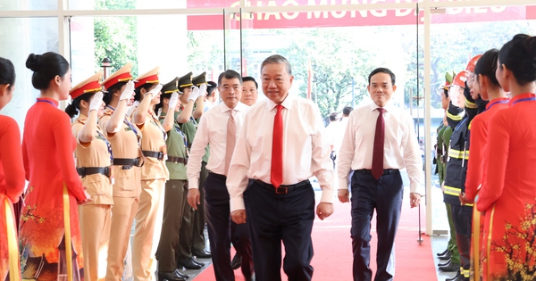 Tổng Bí thư Tô Lâm thăm, chúc Tết TPHCM