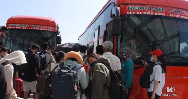 Cao điểm cận Tết, Bến xe Miền Đông mới tăng cường 100 xe mỗi ngày