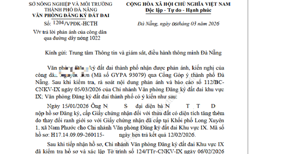 Đà Nẵng: Người dân bức xúc vì hồ sơ trễ hẹn, còn yêu cầu phải "liên hệ chừng chừng"