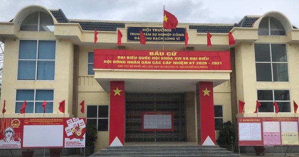 Đặc khu Bạch Long Vĩ là nơi cử tri đi bỏ phiếu sớm nhất của TP Hải Phòng