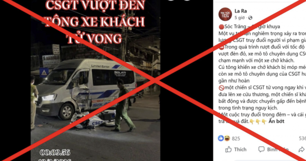 Sự thật thông tin 2 chiến sĩ CSGT thương vong do truy đuổi người vi phạm giao thông