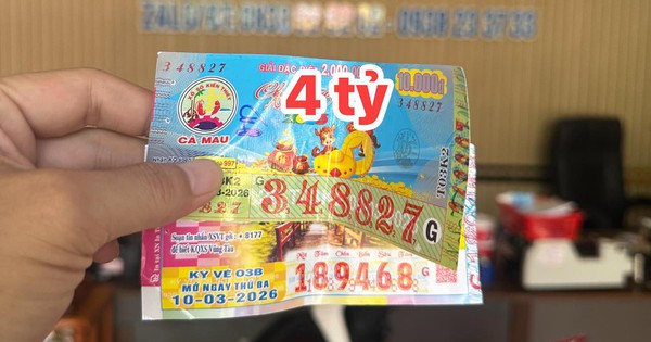 Chiều 11-3, xuất hiện nhiều người trúng giải độc đắc xổ số miền Nam