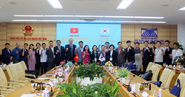 Trường Đại học Cửu Long quan hệ hợp tác với các đối tác ở Hàn Quốc