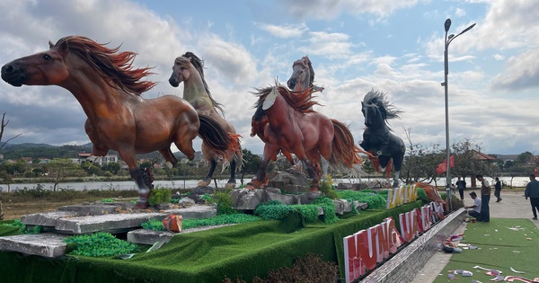 Làm rõ nguyên nhân nhiều linh vật ngựa ở Quảng Trị bị hư hỏng bất thường