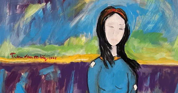 Họa sĩ Trần Văn Mãng giới thiệu "Vọng" tại TP HCM