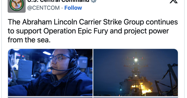 Iran tuyên bố tàu sân bay USS Abraham Lincoln "bị tấn công và rút nhanh", Mỹ nói gì?