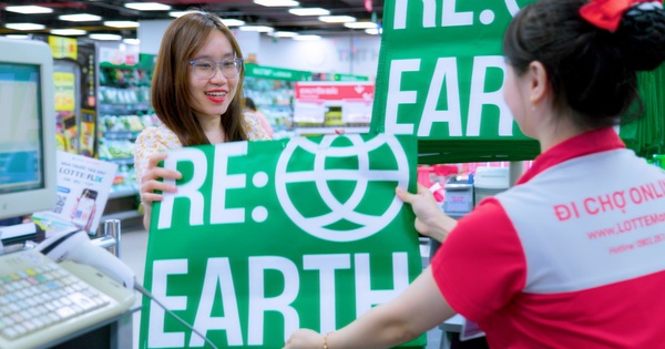 LOTTE MART Việt Nam thúc đẩy trải nghiệm mua sắm xanh