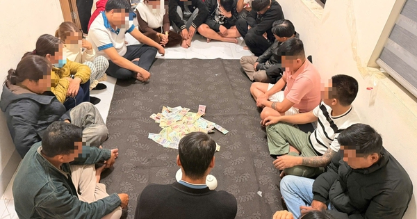 Công an vây bắt một tụ điểm đánh bạc, thu giữ hơn 210 triệu đồng