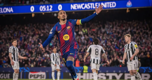 Barcelona thắng "hủy diệt" Newcastle, thẳng tiến tứ kết Champions League