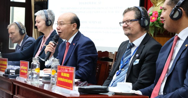 Các nước Bắc Âu chia sẻ kinh nghiệm phân cấp trong kỷ nguyên số