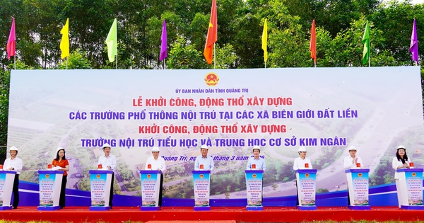 Hơn 2.300 tỉ đồng xây 11 trường nội trú liên cấp ở biên giới Quảng Trị