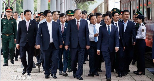 Tổng Bí thư Tô Lâm: Đường sắt kết nối Việt Nam - Trung Quốc phải là một đột phá chiến lược