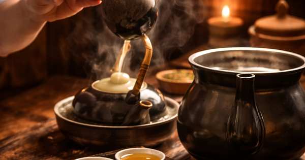 Về Huế thương thưởng thức trà cung đình