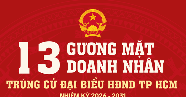 [Infographic] Danh sách những doanh nhân trúng cử Đại biểu HĐND TPHCM nhiệm kỳ 2026 – 2031