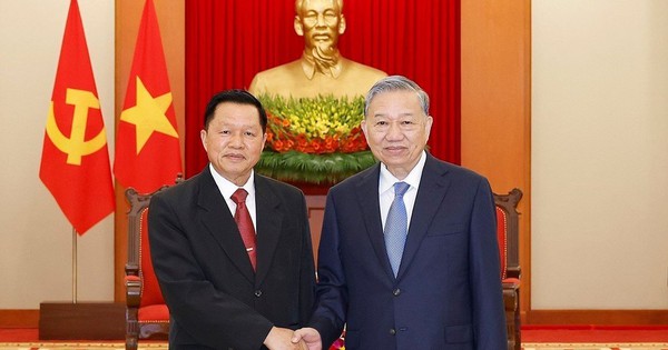 Tổng Bí thư Tô Lâm: Bộ Công an Việt Nam - Lào hợp tác chặt chẽ, hiệu quả