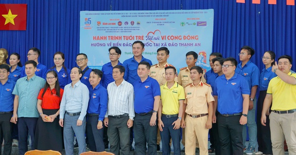 Hành trình tuổi trẻ lan tỏa an sinh đến xã đảo Thạnh An